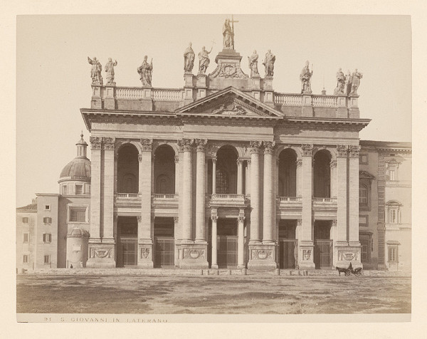 Neznámy autor – Rím. Bazilika di San Giovanni in Laterano (Basilica di San Giovanni in Laterano)