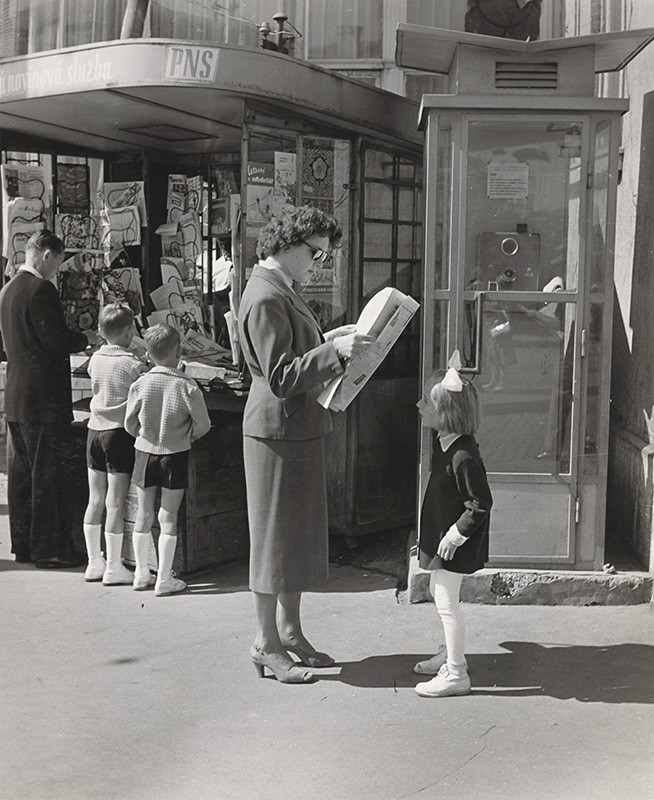 Anton Šmotlák – Čítajúce, 1957, Slovenská národná galéria