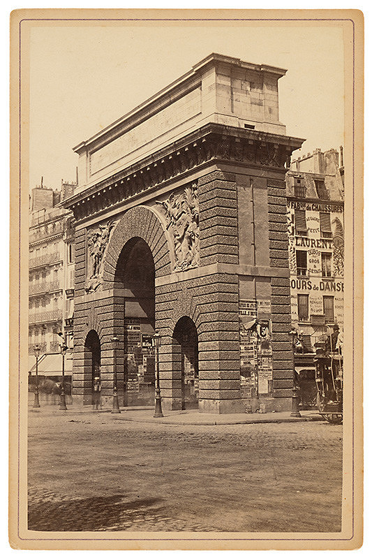 Neznámy autor – Paríž. Brána sv. Martina (Porte Saint-Martin)