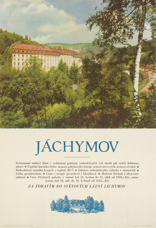 Český autor – Kúpele Jáchymov