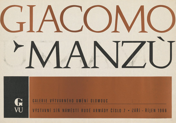 Václav Konečný – Giacomo Manzú