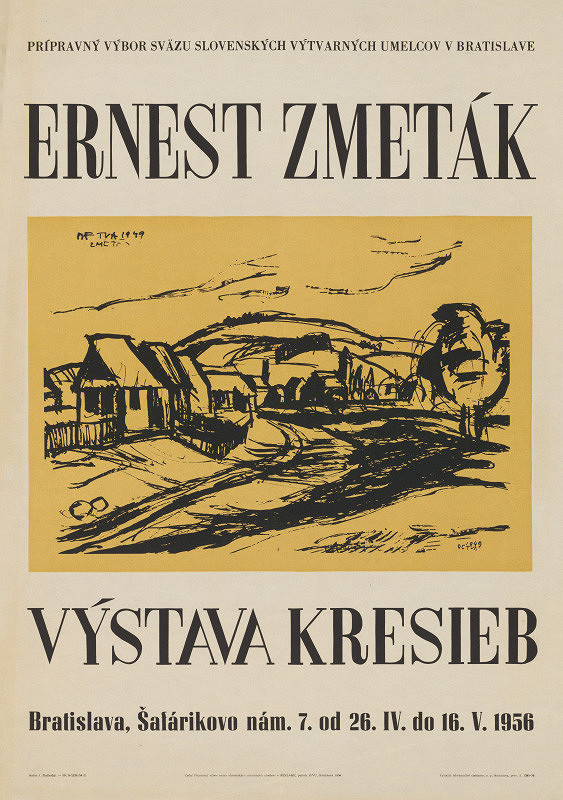 Jozef Zlatinský – Ernest Zmeták - výstava kresieb