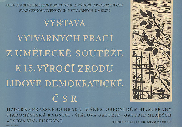 Český autor – Výstava výtvarných prác z umeleckej súťaže k 15. výročiu zrodu ľudovodemokratickej ČSR