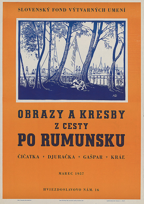 Anton Djuračka – Obrazy a kresby z cesty po Rumunsku