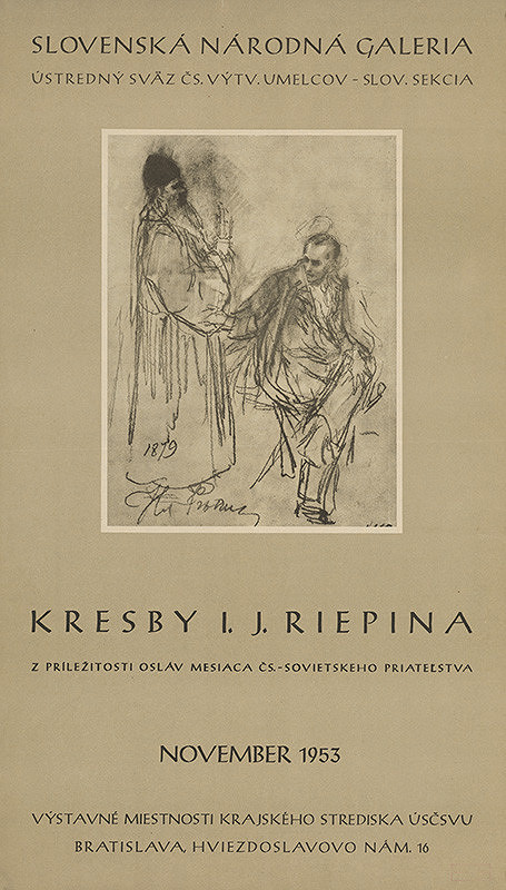 Slovenský autor – Kresby I.J.Riepina