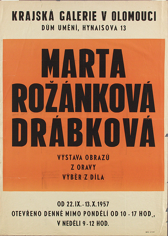 Moravský autor – Výstava obrazov - Marta Božánková-Drábková