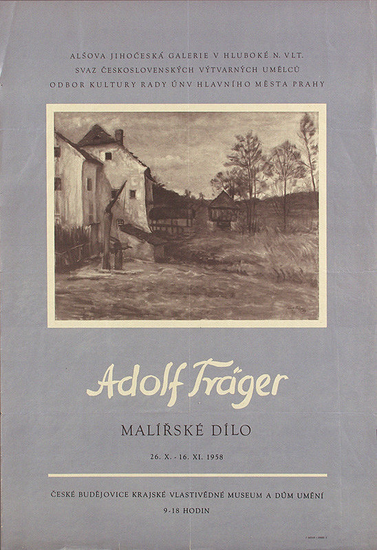 Český autor – Maliarske dielo - Adolf Träger