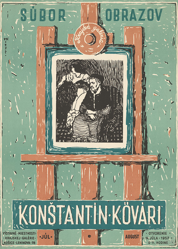 Slovenský autor – Súbor obrazov - Konštantín Kövari