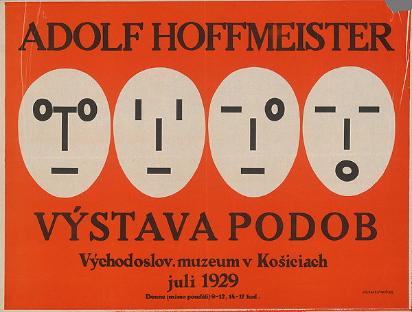 Adolf Hoffmeister – Adolf Hoffmeister. Výstava podob. Východoslov. muzeum v Košiciach