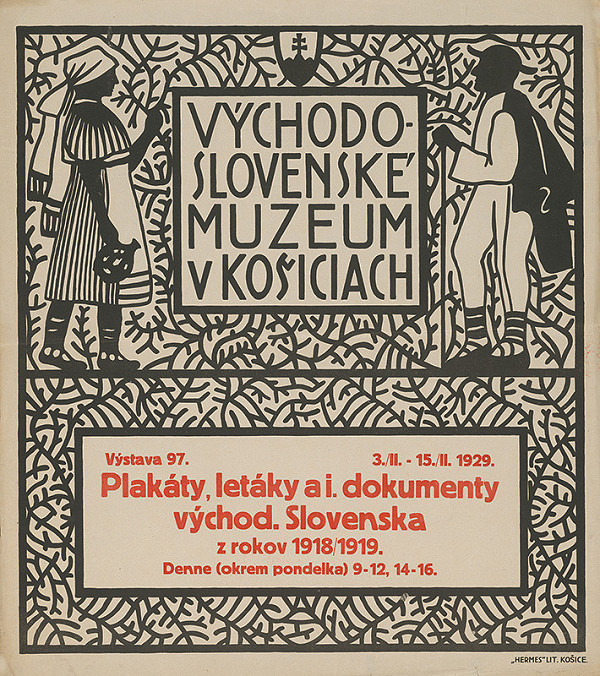 Košický autor – Plagáty,letáky a iné dokumenty východného Slovenska z rokov 1918-1919