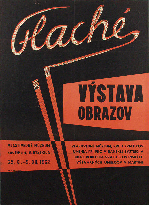 Slovenský autor – Výstava obrazov - Flache