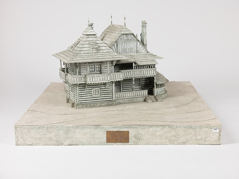 Dušan Jurkovič - Vila na Rezku, Model. M 1:25., 1900