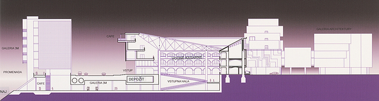Viktor Borzovič, Peter Topinka - Návrh na rekonštrukciu a modernizáciu areálu Slovenskej národnej galérie v Bratislave