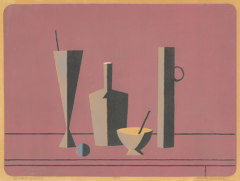 Andrej Barčík - Červené zátišie